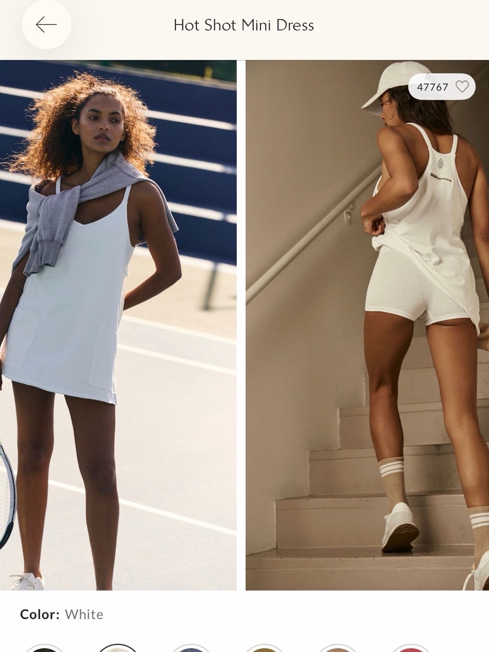 Free People Hot Shot Mini Dress